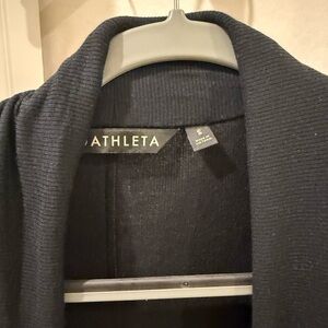 Athleta Ribbed Black Sweater
